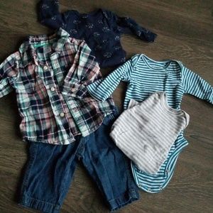 Baby boy cloths bundle